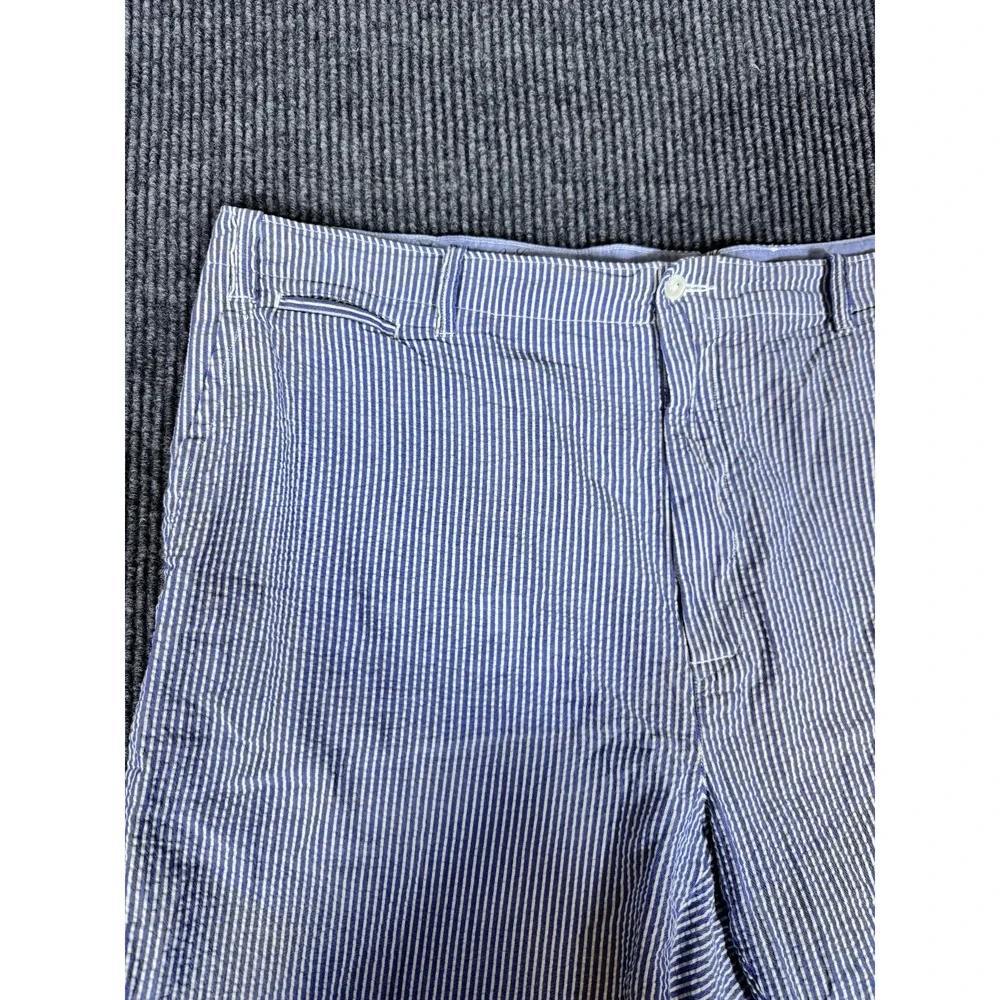 Polo Ralph Lauren Chino Shorts Mens 44 44B Pinstripe Seersucker 9